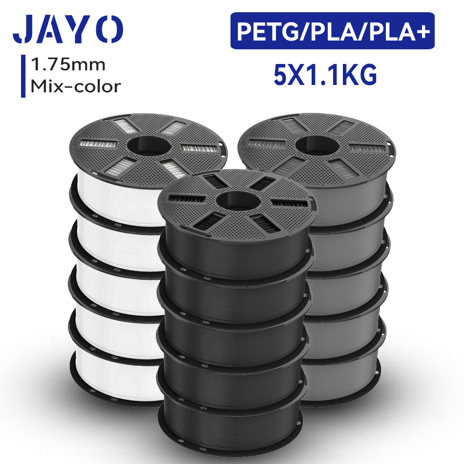 3D Printing Nylon - JAYO 3D PETG/PLA/PLA PLUS Druckerfilament 1,75