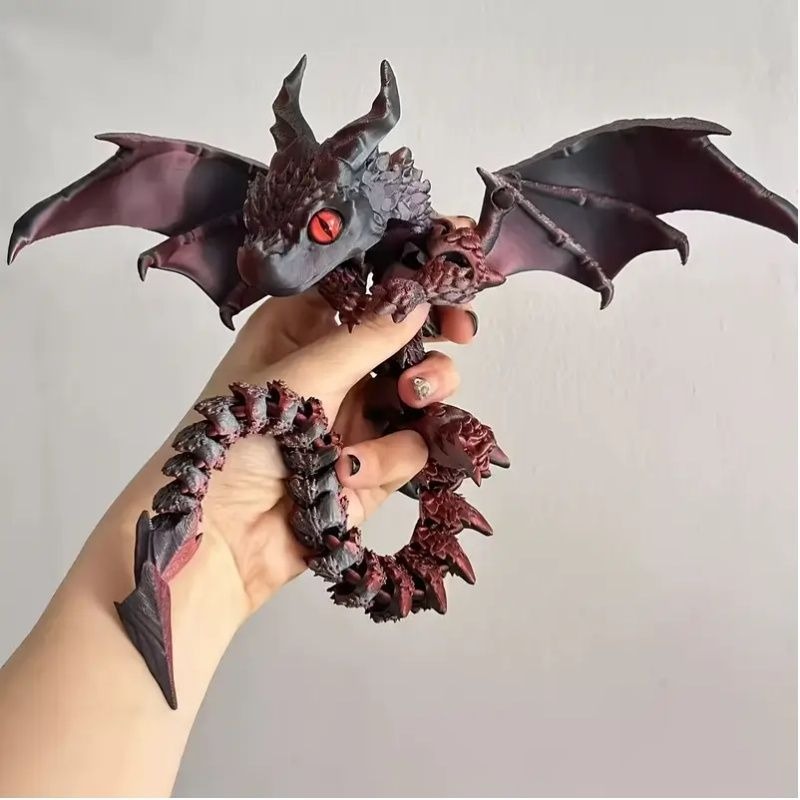 3D Printing Online Service - 3D-Gedruckte Flügel, Drachen, Drachen und Eier,
