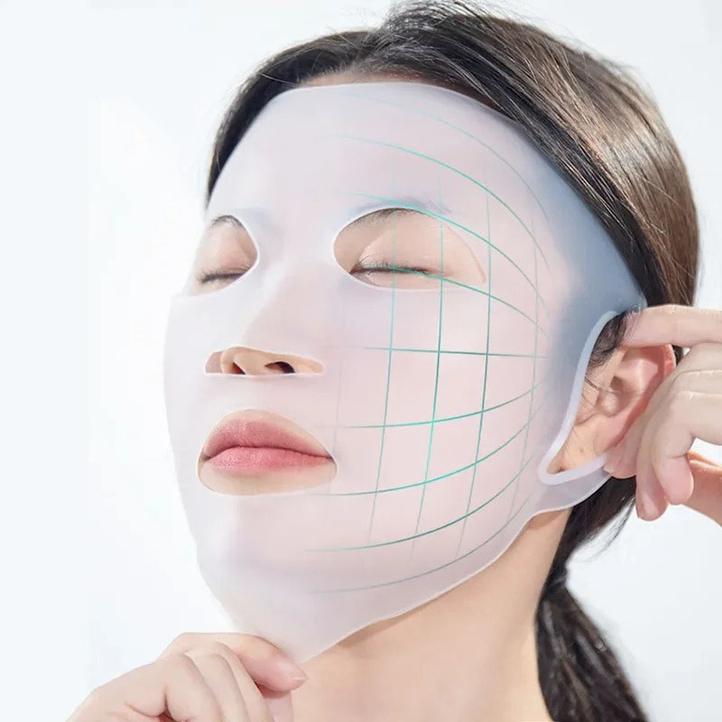 3D Printing Mask - 3D Silikon Maske Gesicht Frauen Hautpflege