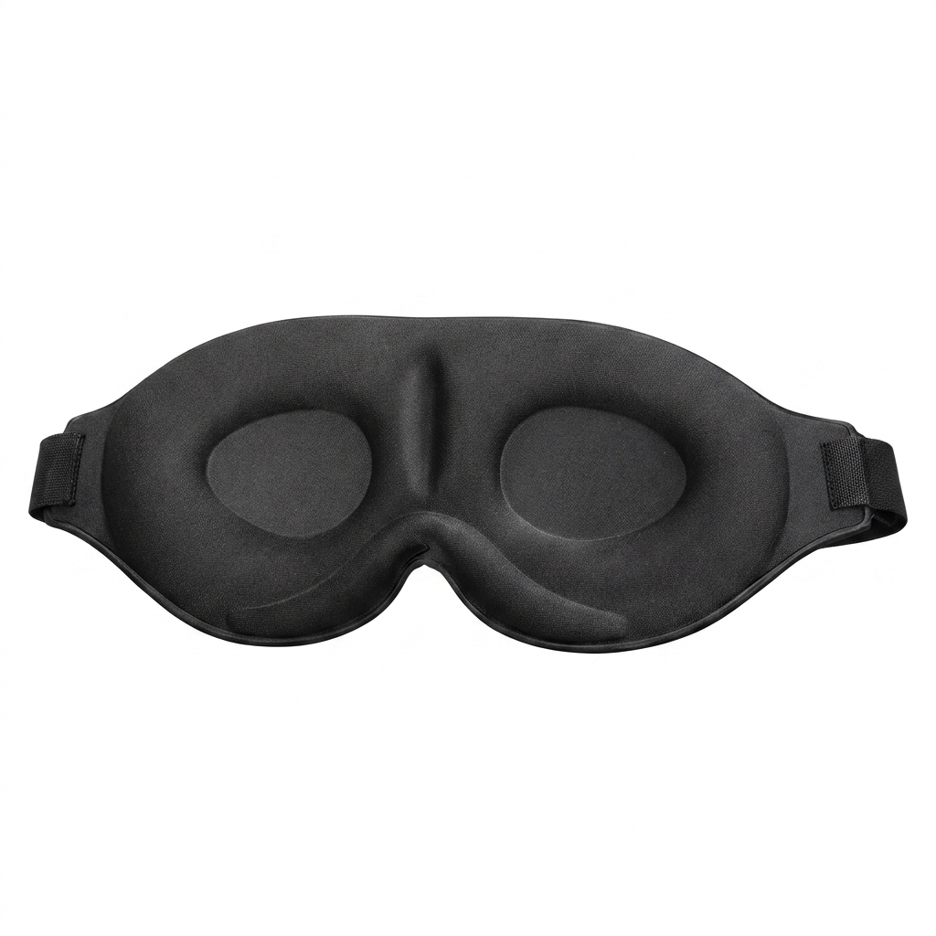3D Printing Mask - Reise-Schlafmaske 3D Verdunkelungs-Augenabdeckung für Männer und