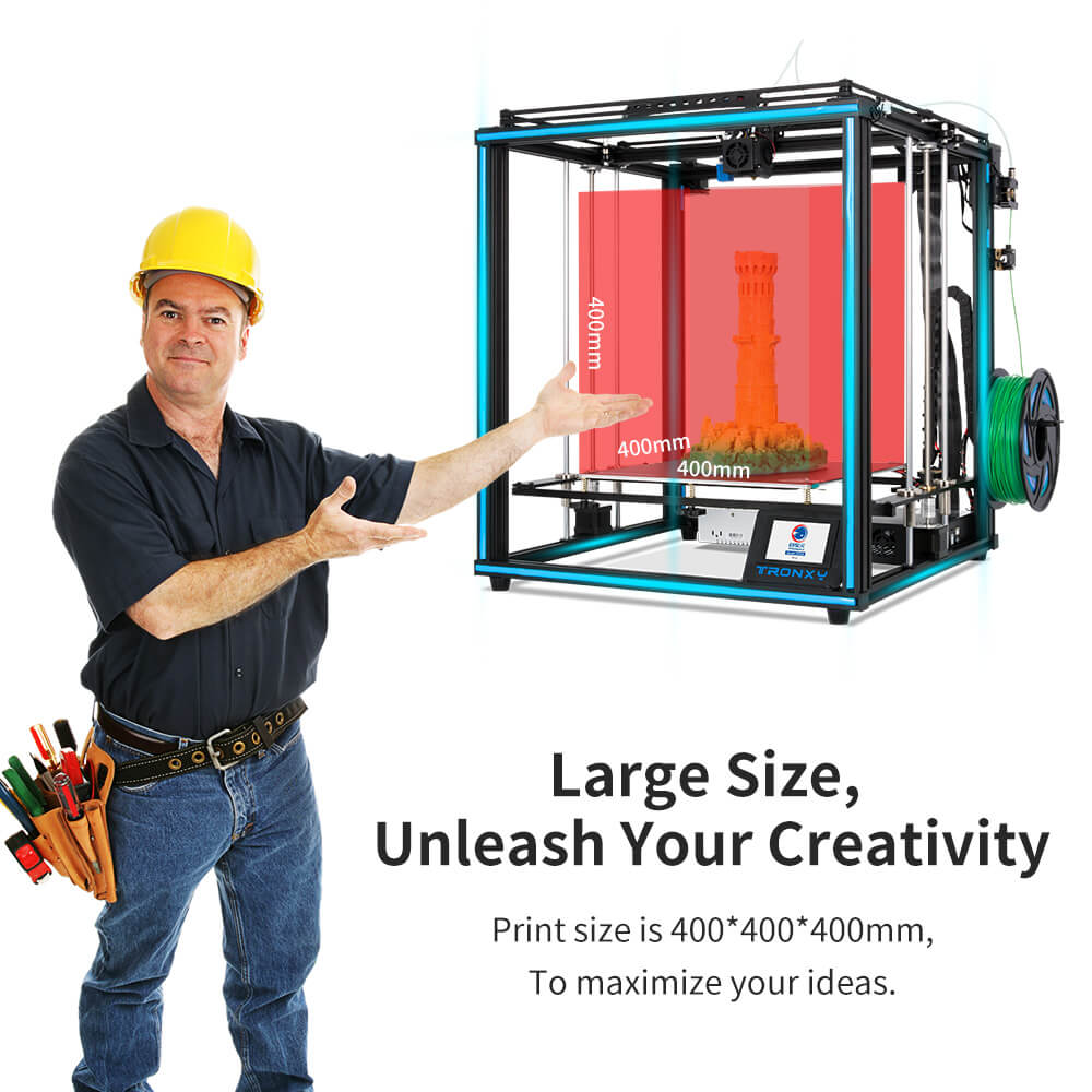 3D Printing Online Service - Tronxy X5SA 3D-Druckerbett, Druckgröße 8G SD-Karte
