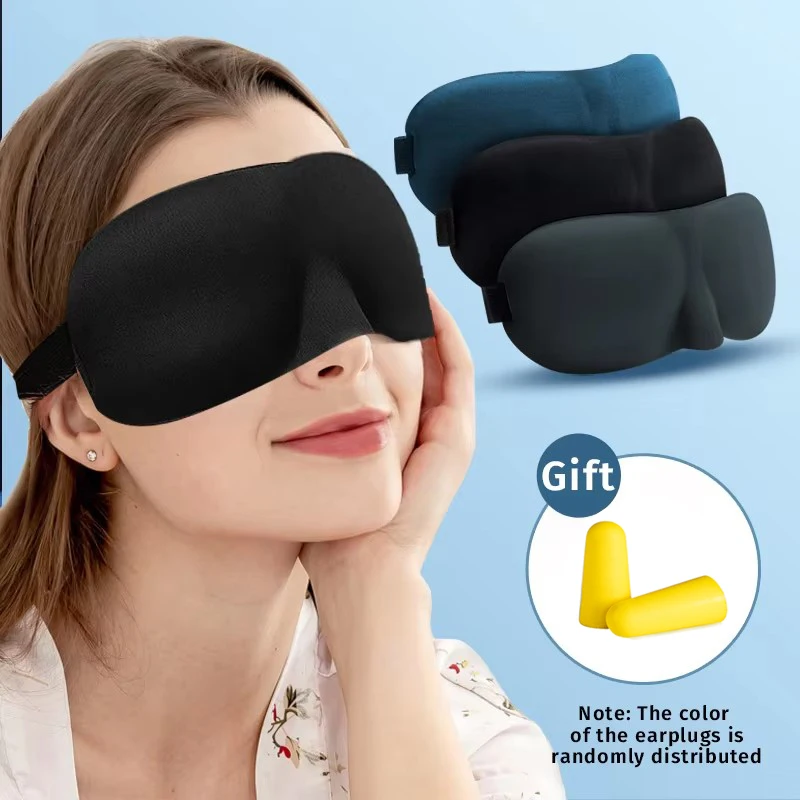 3D Printing Mask - Augenmaske zum Schlafen, 3D-konturierte Schlafmaske, konkav