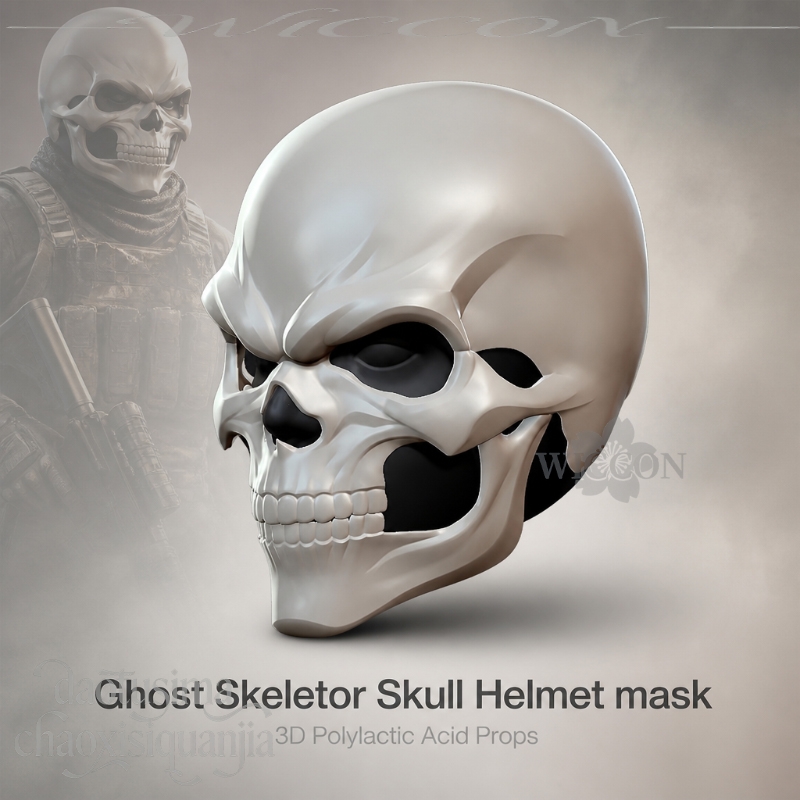 3D-gedruckte Schädelhelm-Maske – 3D Printing Mask Bewertung und Preis