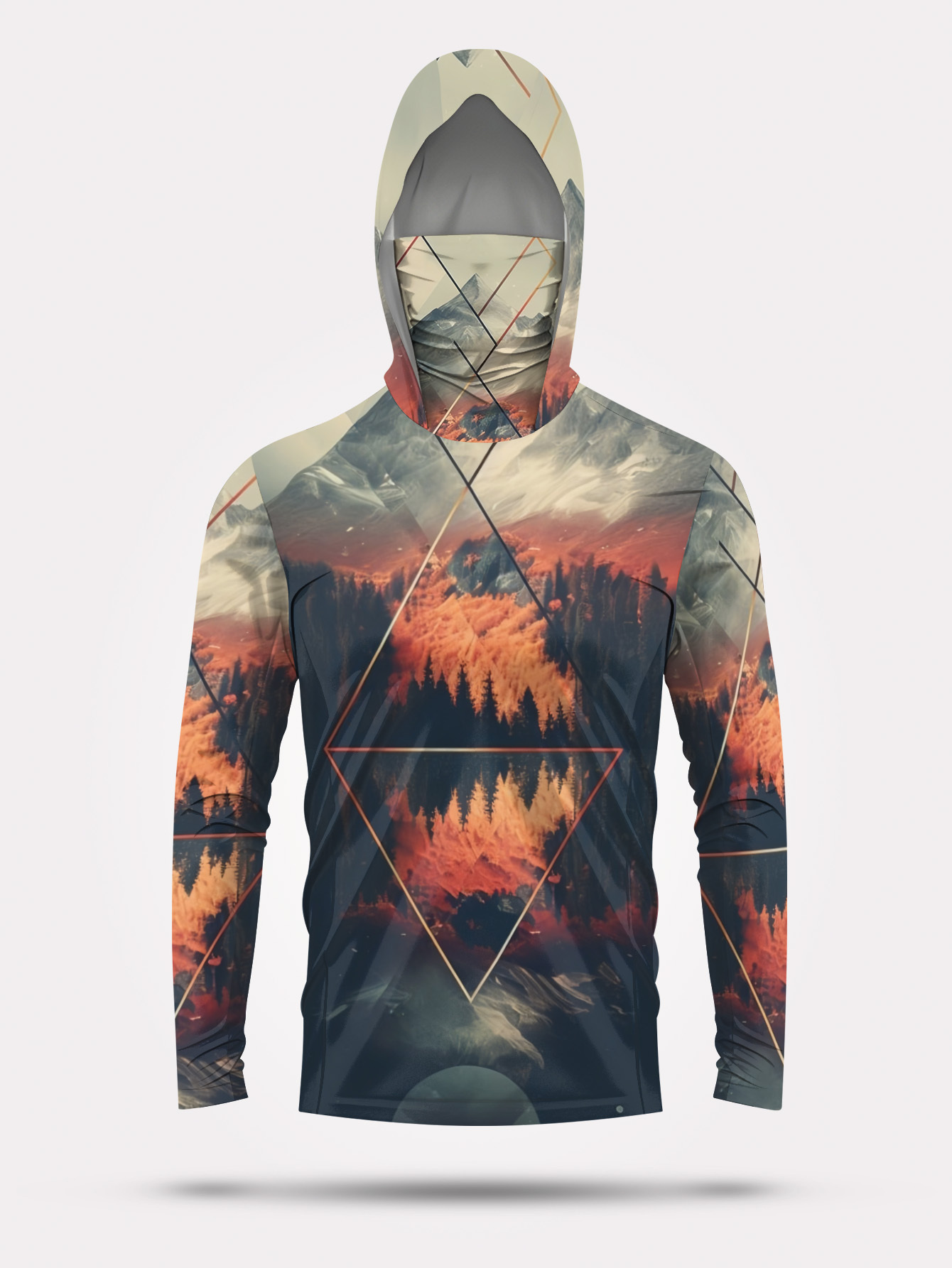 Outdoor-Anglerhoodie für Herre – 3D Printing Mask Bewertung und Preis