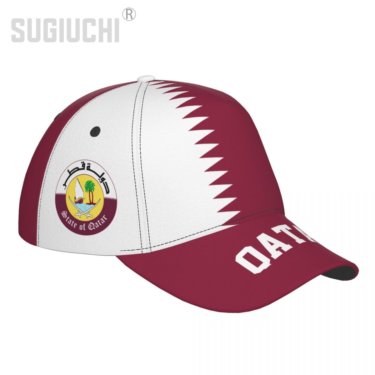 Unisex 3D-Katara-Flagge, katar – 3D Printing Qatar Bewertung und Preis