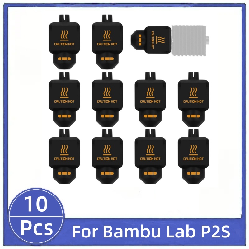 10 Stück schwarze Silikonsocke – 3D Printing Bambu Lab Bewertung und Preis