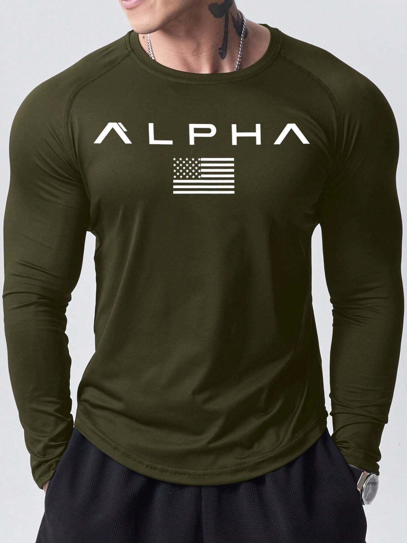 Neues Herren-Langarm-T-Shirt f – 3D Printing Custom Bewertung und Preis