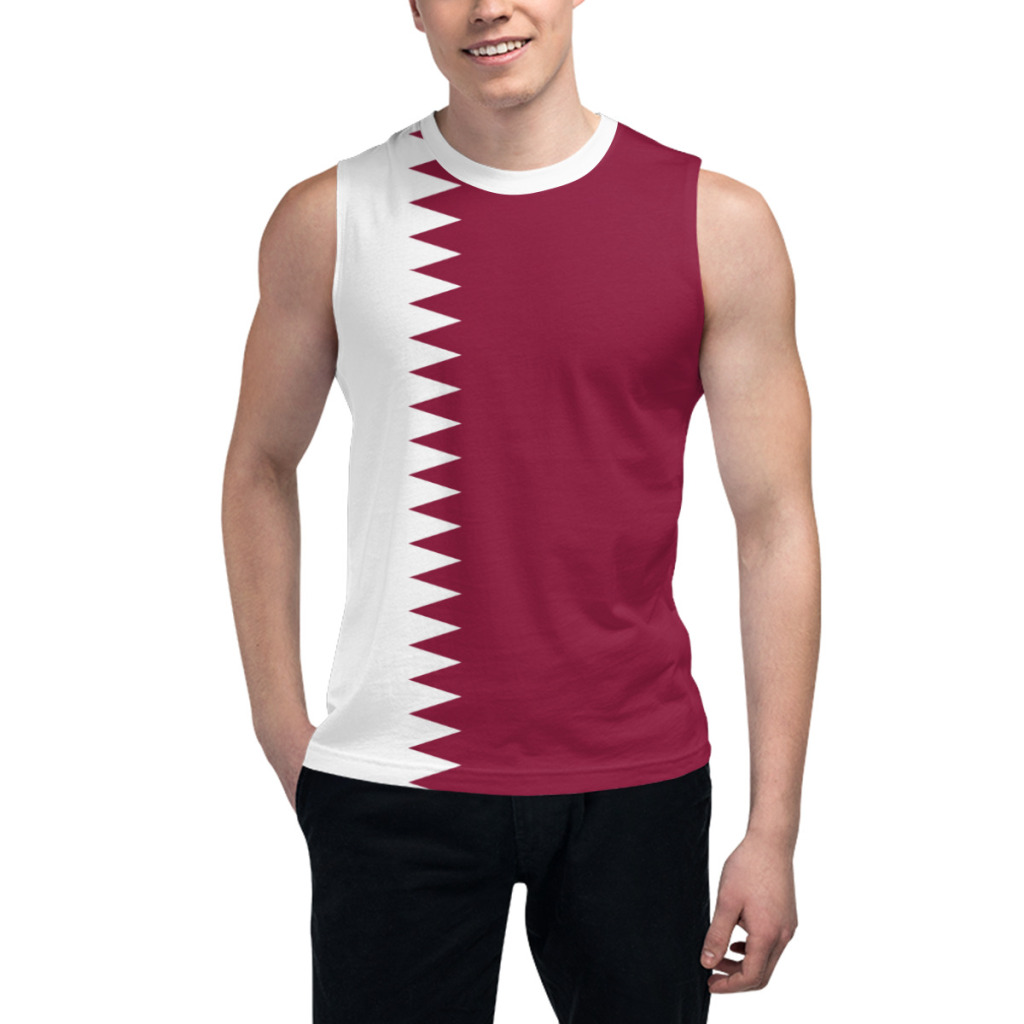 Ärmelloses T-Shirt mit Katar-F – 3D Printing Qatar Bewertung und Preis