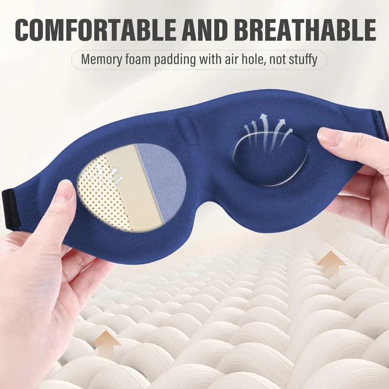 3D-Nachtschlafmaske, atmungsak – 3D Printing Mask Bewertung und Preis