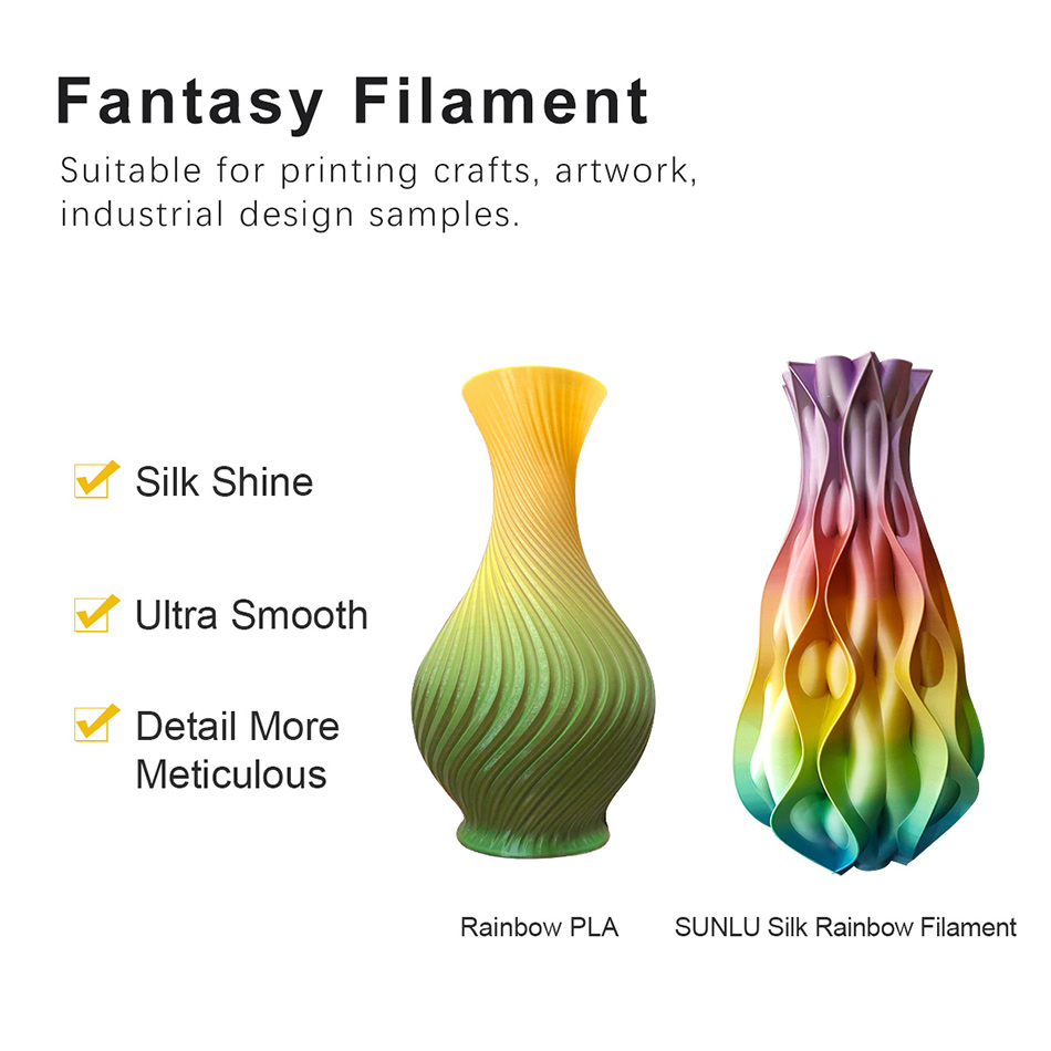 Sunlu Seide Pla 3D Filament 1, – 3D Printing Nylon Bewertung und Preis