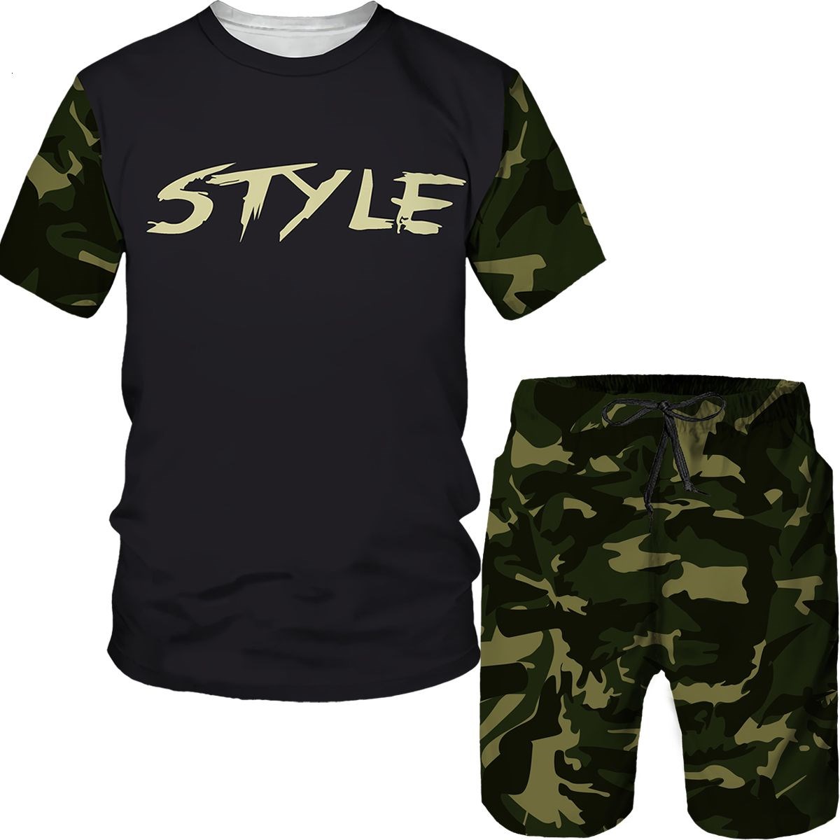 Camouflage Herrenanzüge Camo 3 – 3D Printing Custom Bewertung und Preis