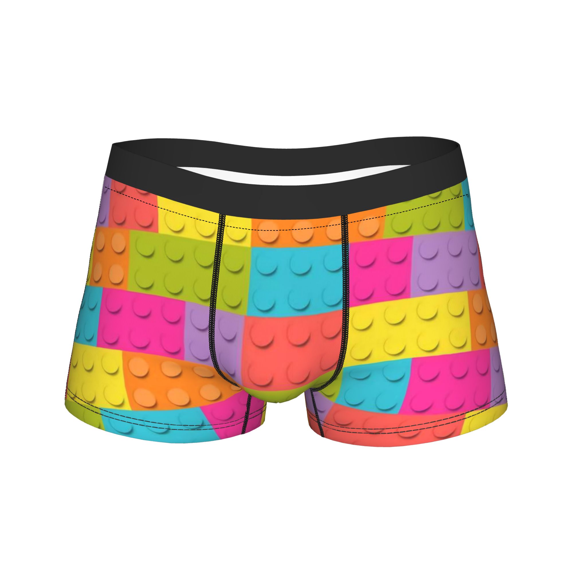 Bunte Boxershorts mit Baustein – 3D Printing Lego Bricks Bewertung und Preis