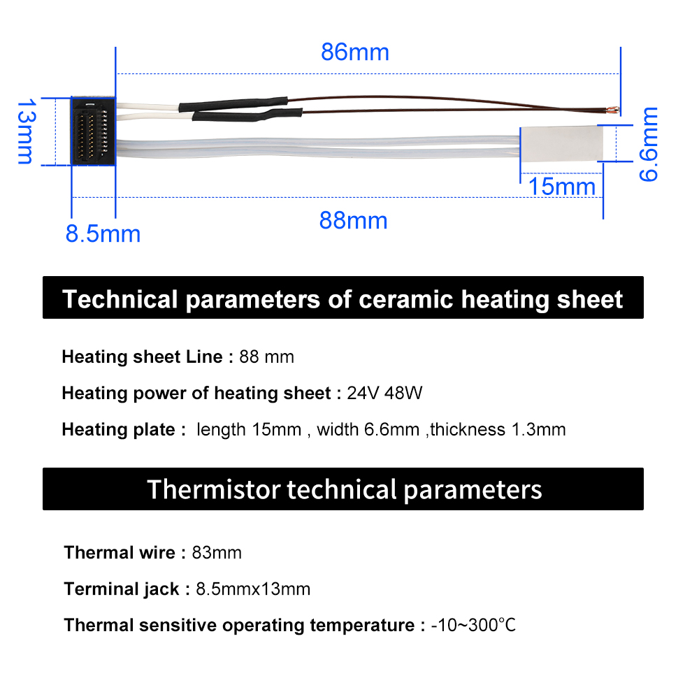 Für Bambu Lab P1S P1P Thermist – 3D Printing Bambu Lab Bewertung und Preis