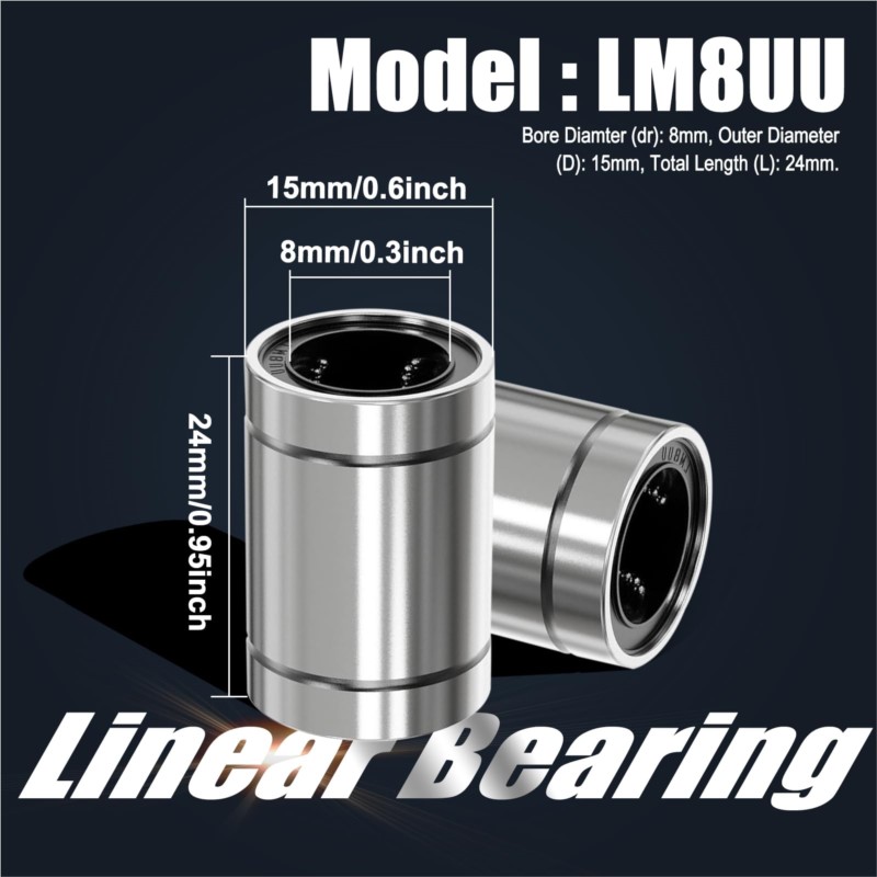 4/10PCS LM8UU LM10UU LM16UU LM – 3D Printing Guide Bewertung und Preis